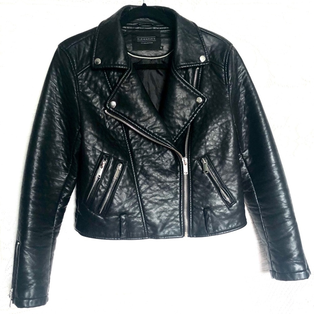 Eleven Paris SUPER WARM vegan leather jacket